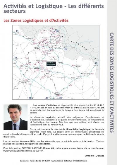 Entrepot Lille : plateformes logistiques disponibles dans le Nord Pas de Calais